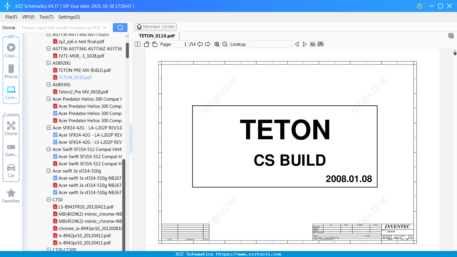 Laptop ACER TETON_0110